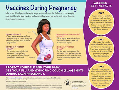 Vaccination in pregnancy